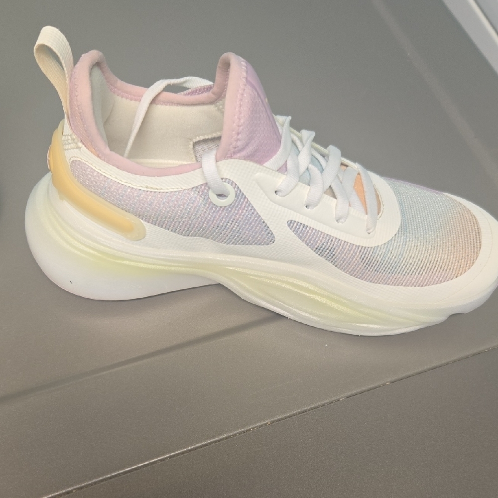 Puma Women's Pastel Sneakers - White, Pink, Orange, Purple - Picture 4 of 8